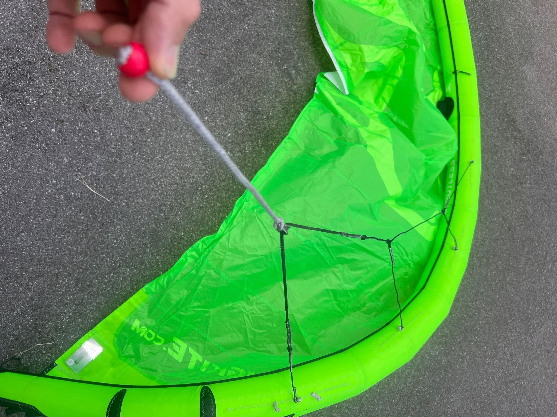 Gong Aquilone: Aile de kite Gong strudless 3m – Usato da Ecublens VD venduto da job_f676 3
