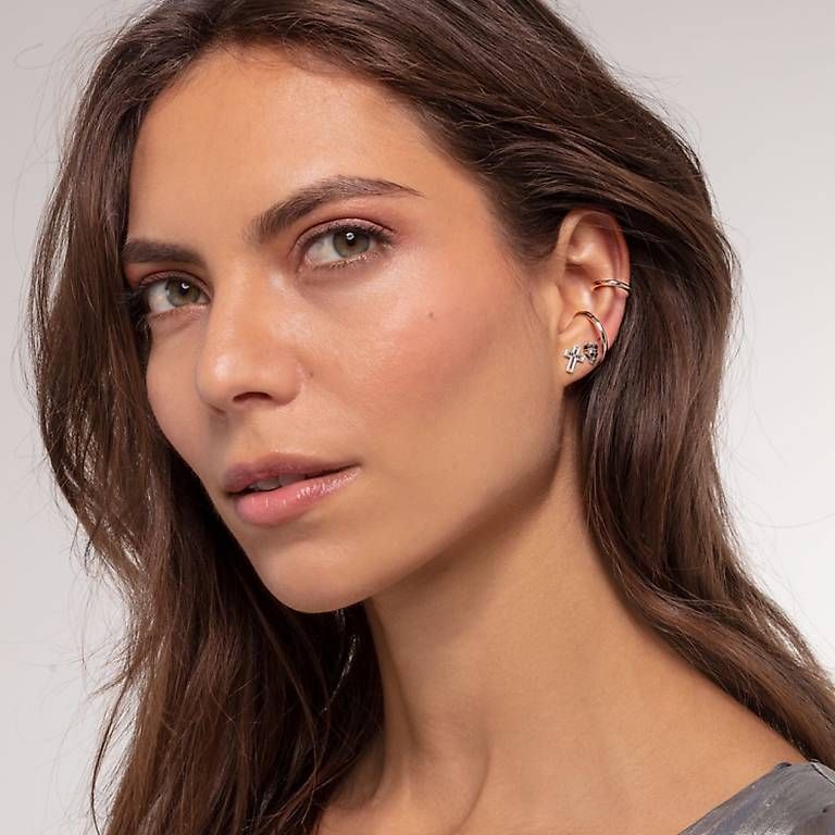 Thomas Sabo Orecchini pendenti & Orecchini a lobo: Thomas Sabo Cuff klein goldig – Nuovo (secondo la descrizione) da Pfungen venduto da Coco_ch 2