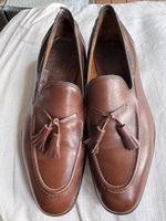 Braune Herren Loafer Schuhe, Grösse 41, Leder