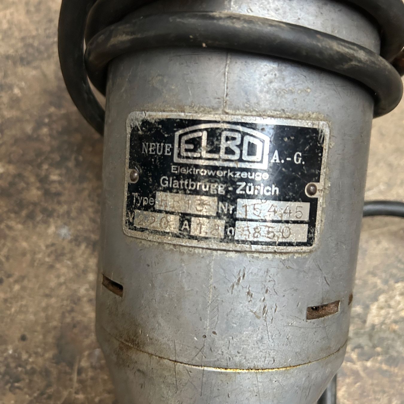 Trapani: Elbo Bohrmaschine Antik – Usato da Untersiggenthal venduto da sinamoll 1