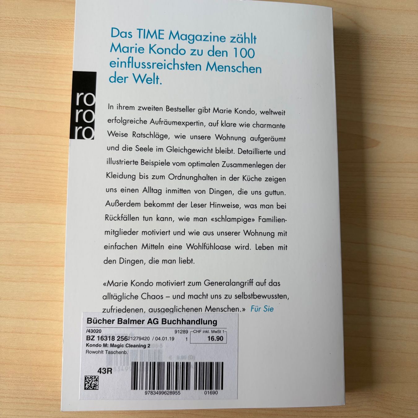 Libri: Magic Cleaning von Marie Kondo / Taschenbuch – Usato da Baar venduto da Schreibseele 1
