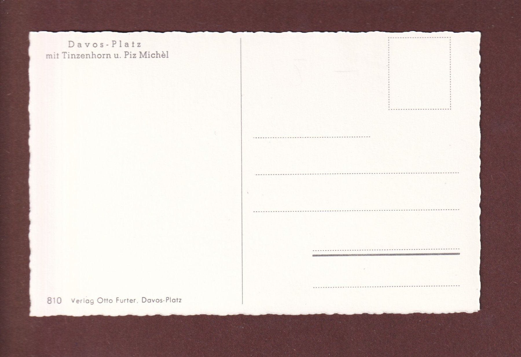 Cartoline postali: DAVOS-PLATZ – Usato da Pully venduto da nicecards 1