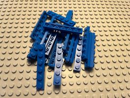 Lego 20x Platten 1x6 (3666) blau