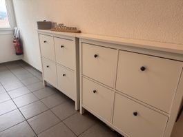 2x IKEA Hemnes Schuhschrank weiss, top Zustand