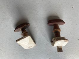 Holztürgriffe, -knaufe Vintage, antik