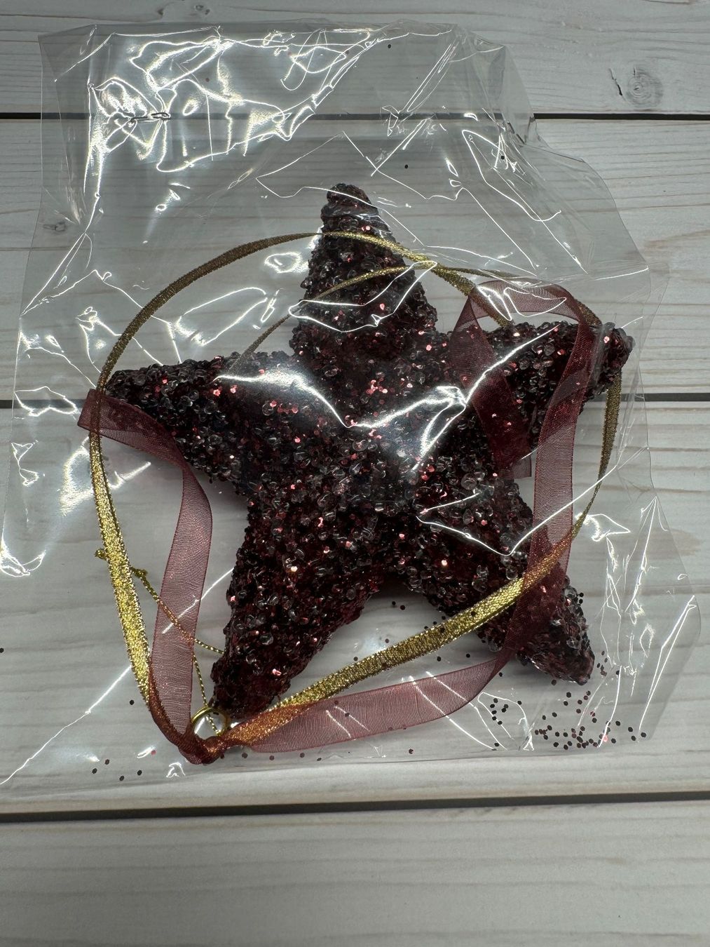 Toutes les décorations: Glitzernder Weihnachtsstern Anhänger / H – Neuf (Voir description) à Neukirch (Egnach) par muolen