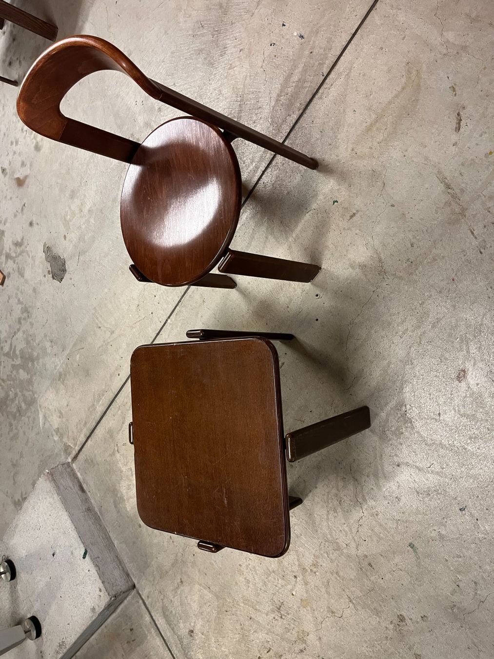 Stühle: Dietiker Brunorey Stuhl und Hocker – Gebraucht aus Zürich von kan_25fj 2