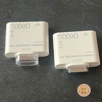 2 iPad iPhone Kameraadapter 5+1 – 30-Pin, USB, Kartenleser