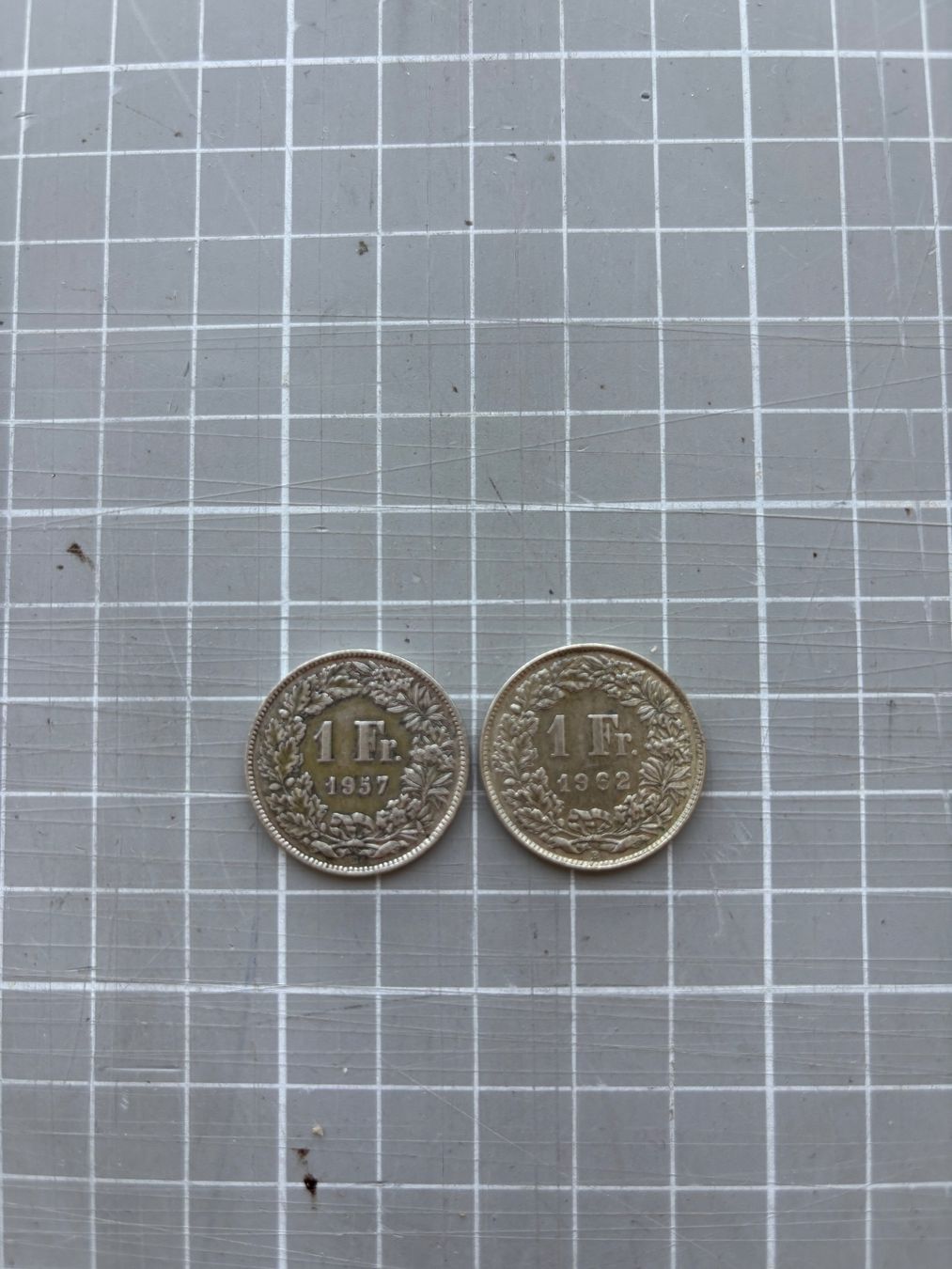 Tutti le monete: Silber 1 Franken Silbermünzen Set – Usato da Flawil venduto da Pirar 1
