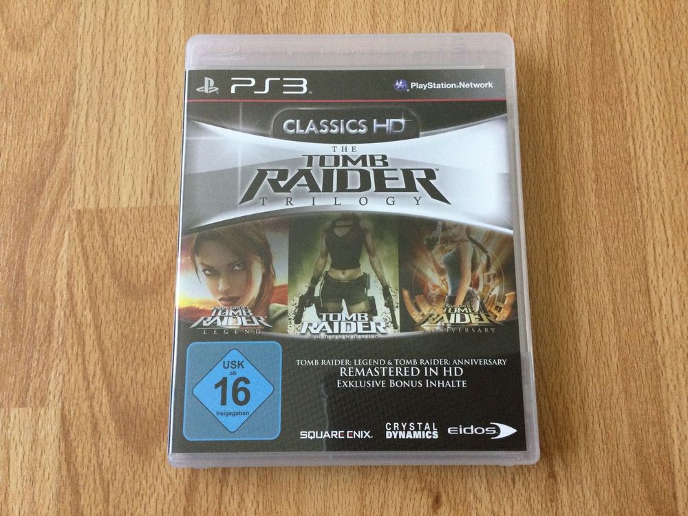 Tomb raider trilogy hd classic ps3 - Jeux vidéo
