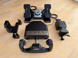 Saitek Flight Yoke System - Komplett-Bundle