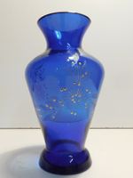 Kristall Vase feine kleine Kristall Vase alt  16 cm hoch