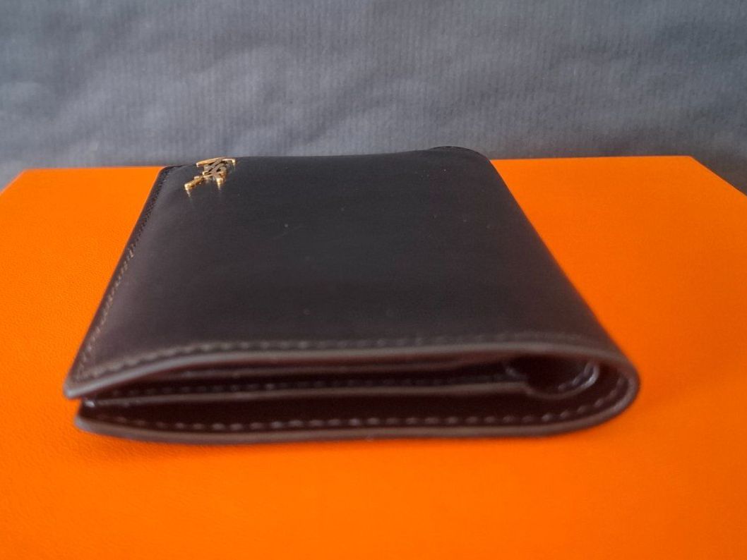 Saint Laurent Brieftaschen: Saint Laurent Paris Tiny Cassandre Geldbörse Herren Schwarz – Gebraucht aus Genève von justnotsocommon 2