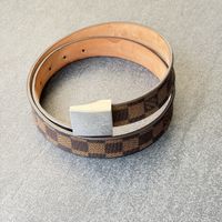 Louis Vuitton - ceinture Damier Ébène 80/32