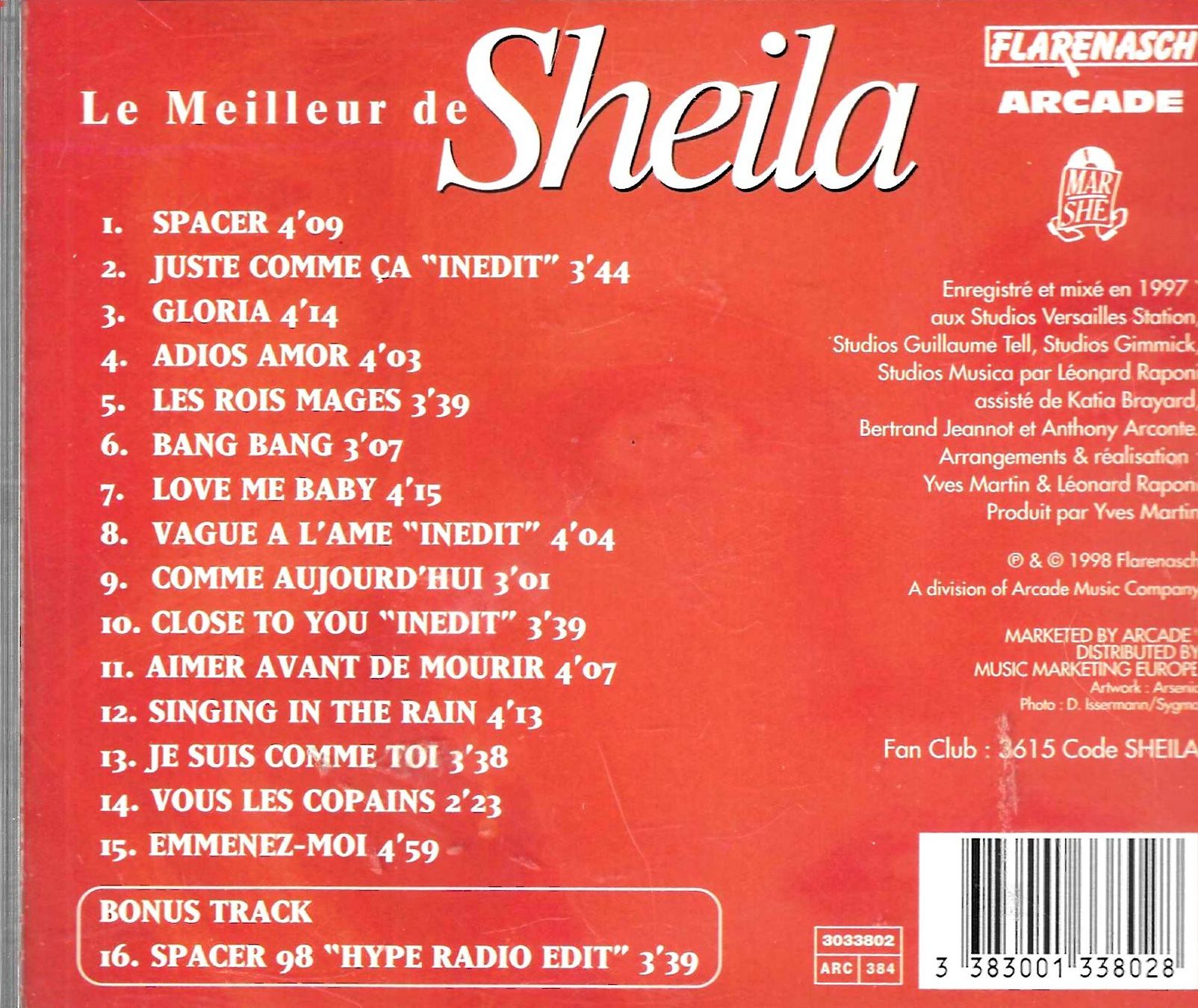 CD: Sheila - Le meilleur de Sheila – Usato da Savagnier venduto da Ne2065 1
