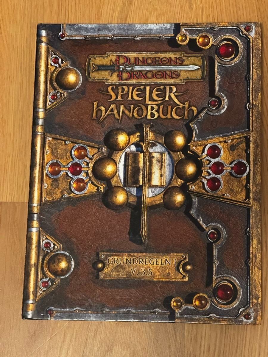 Libri: Dungeons & Dragons Spielerhandbuch - v3.5 – Usato da Uster venduto da GamesAndStuff