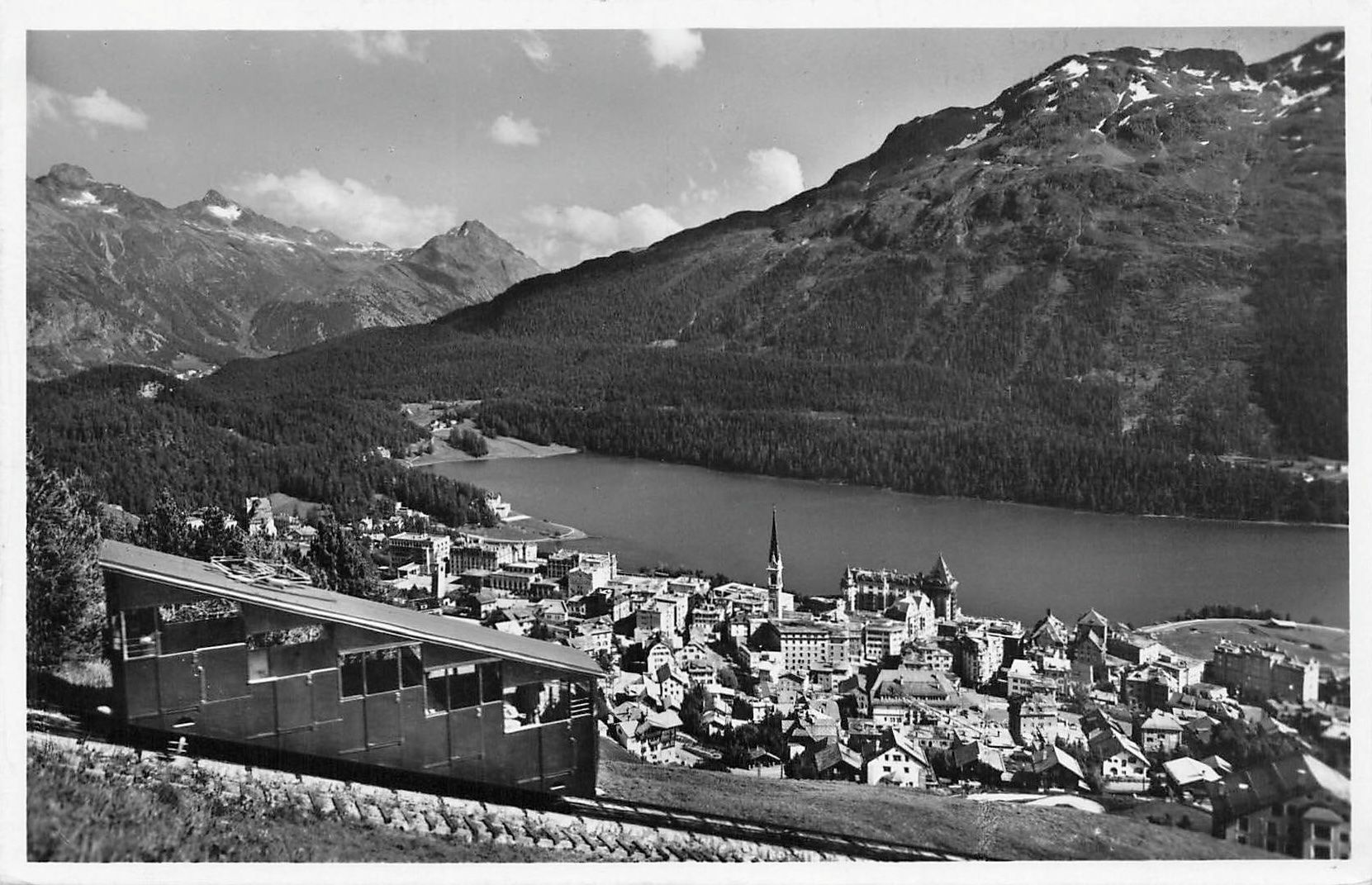 Ansichtskarten: St Moritz GR Standseilbahn Chantarella – Gebraucht aus Biasca von Blenio71