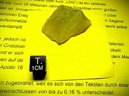 15,25 g Libysches Wüstenglas LDG / Impaktglas (maxi)