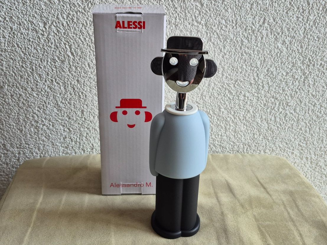 Alessi Apribottiglie & Tappi per chiusura: Korkenzieher "Alessandro M." von ALESSI – Nuovo e nell'imballaggio originale da Eggersriet venduto da Fredb