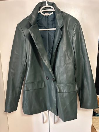 Blazer Victoria-r Kunstleder dunkelgrün M