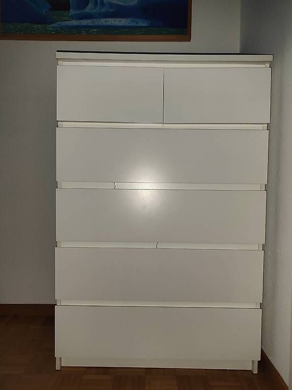 Cassettiere: MALM (Ikea) Kommode weiss – Usato da Zürich venduto da Lyrian_Mion