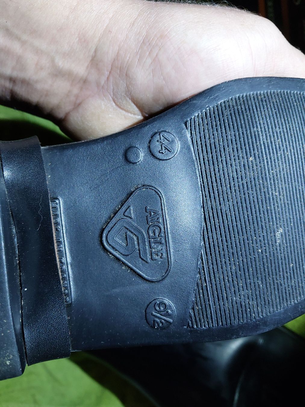 Scarpe da uomo: Aigle Stiefel Leder grösse 44 – Usato da oetwil am see venduto da timmy010 2