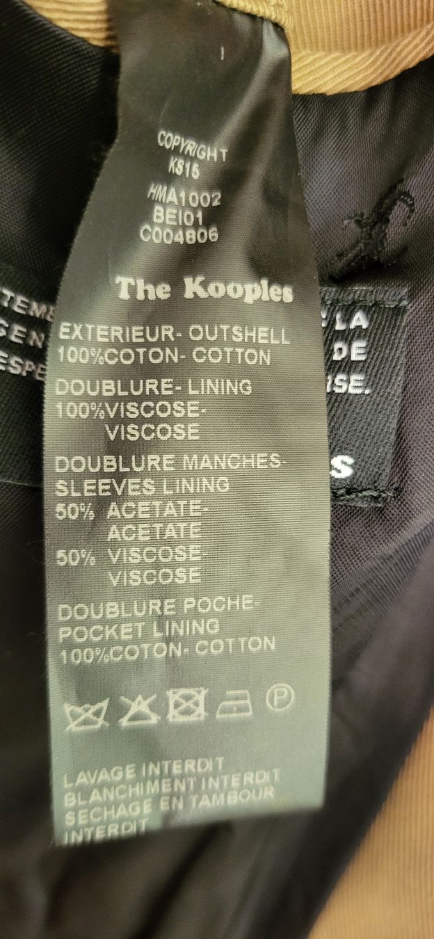 Kooples Cappotti: Mantel Trenchcoat von The Kooples – Usato da Langenthal venduto da Rogab 7