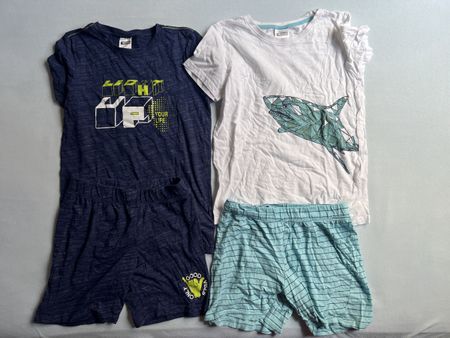 2 Pyjama kurz Gr 158