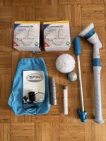 Hurricane Spin Scrubber mit Zubehör