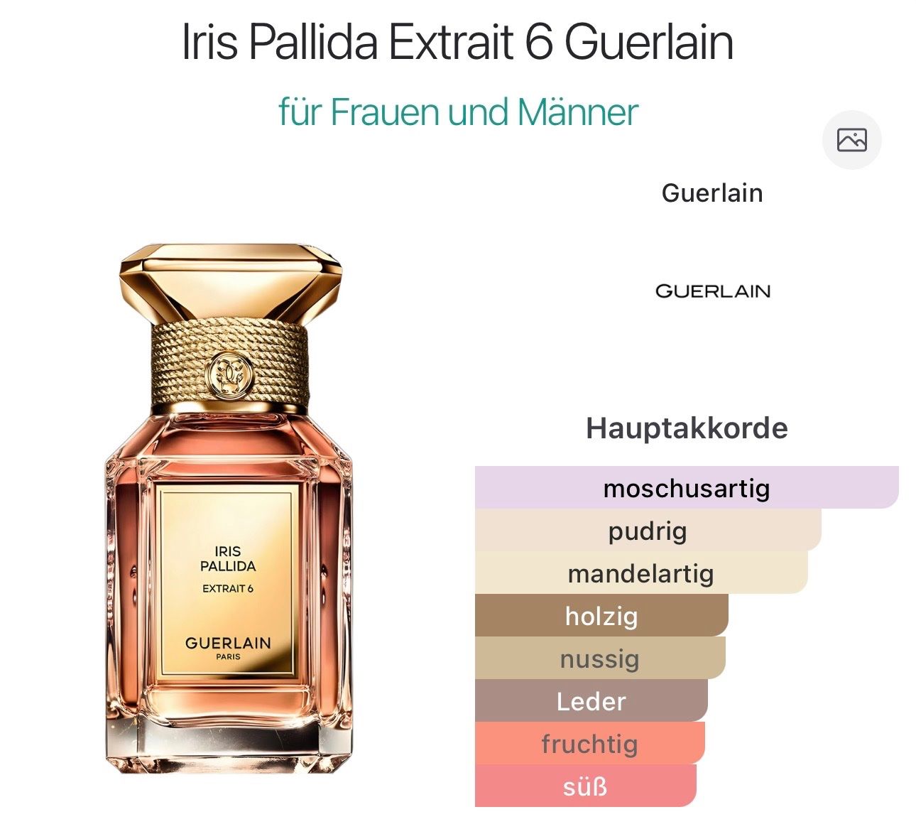 Guerlain Profumi & Eau de Toilette: ** GUERLAIN - IRIS PALIDA - 2.5ml  ** – Nuovo e nell'imballaggio originale da Giebenach venduto da BeautyLover.90s 2