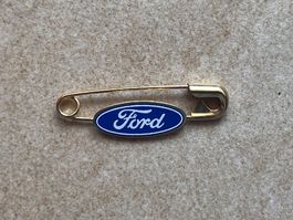 Imperdable, broche dorée FORD