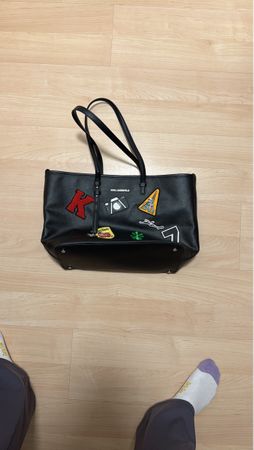 Karl Lagerfeld Shopper Tasche schwarz neuwertig
