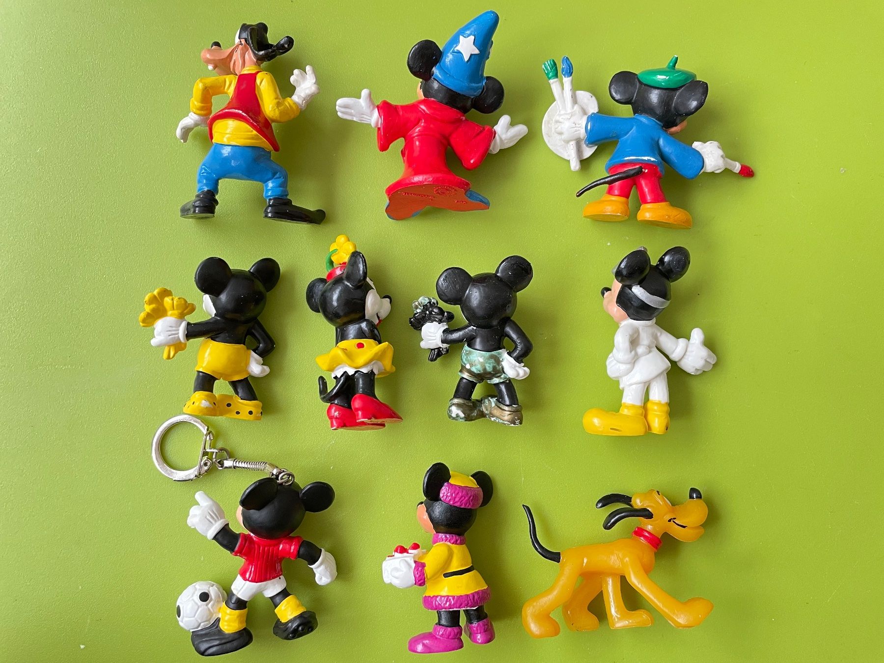 Disney Statuette: 10x 80er Disney Comic Figur Mickey Minnie Goofy Pluto Bully – Usato da Gossau SG venduto da entwederoder 3