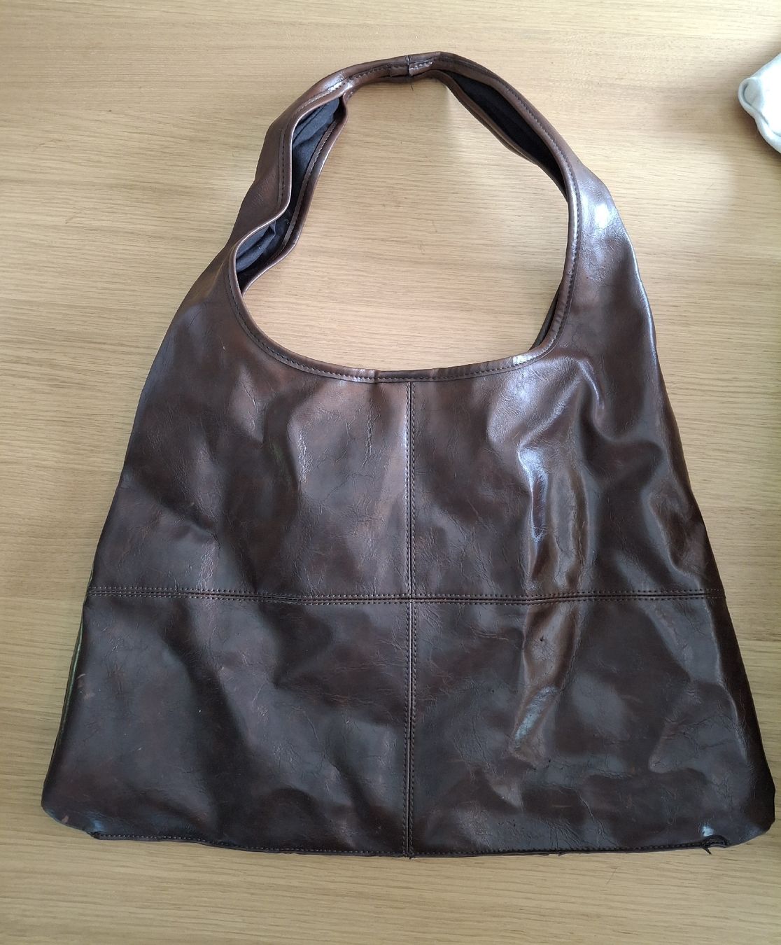Taschen für Damen: Ledertasche braun guter Zustand – Gebraucht aus Basel von ele_9bm9