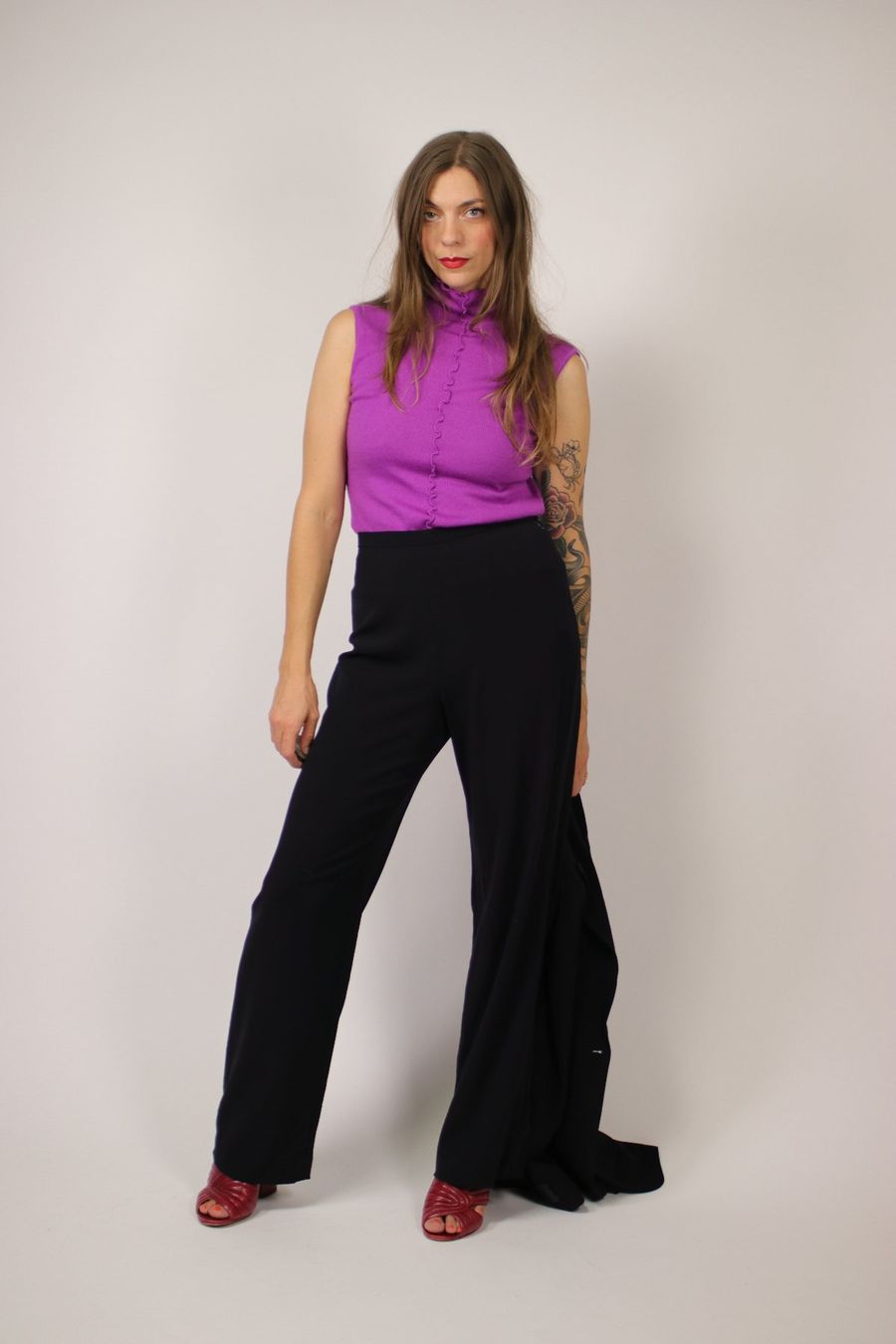 Max Mara Completi & Tailleur: Vintage MAX MARA Navy Blue Suit - Size S – Usato da Hombrechtikon venduto da BAZ-Vintage 6
