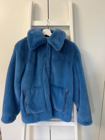 Blau Winter Jacke