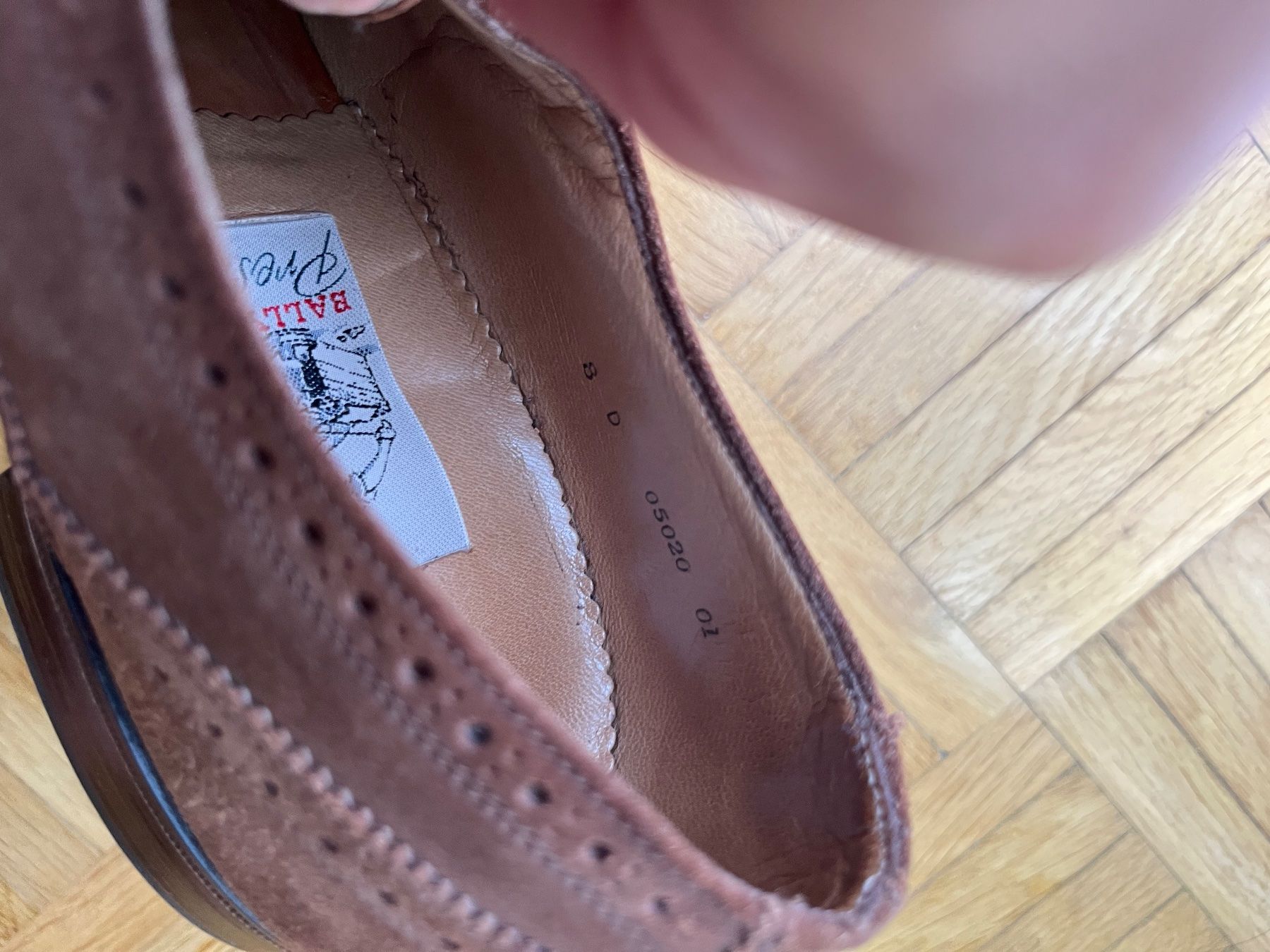 Bally Scarpe da uomo: Bally Suede Brogue Braun Grösse 8 – Usato da Kriens venduto da icekev 5