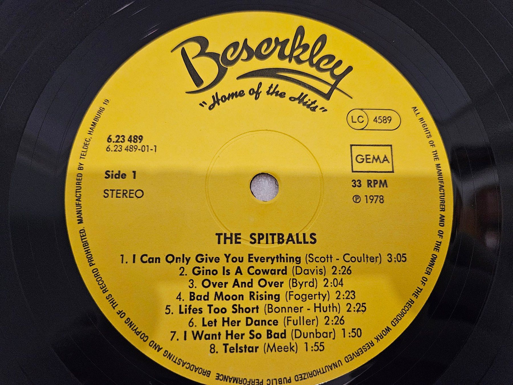 Dischi in vinile: The Spitballs – Spitballs – Usato da Uster venduto da Vinyl-Leidenschaft 6