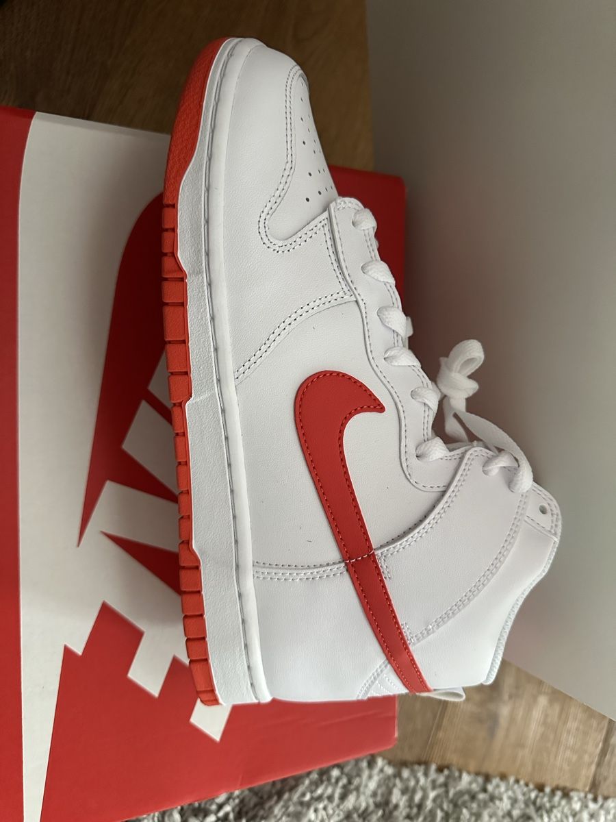 Nike Scarpe da uomo: Dunk High White Red – Nuovo e nell'imballaggio originale da Villaz-St-Pierre venduto da pepe86 1