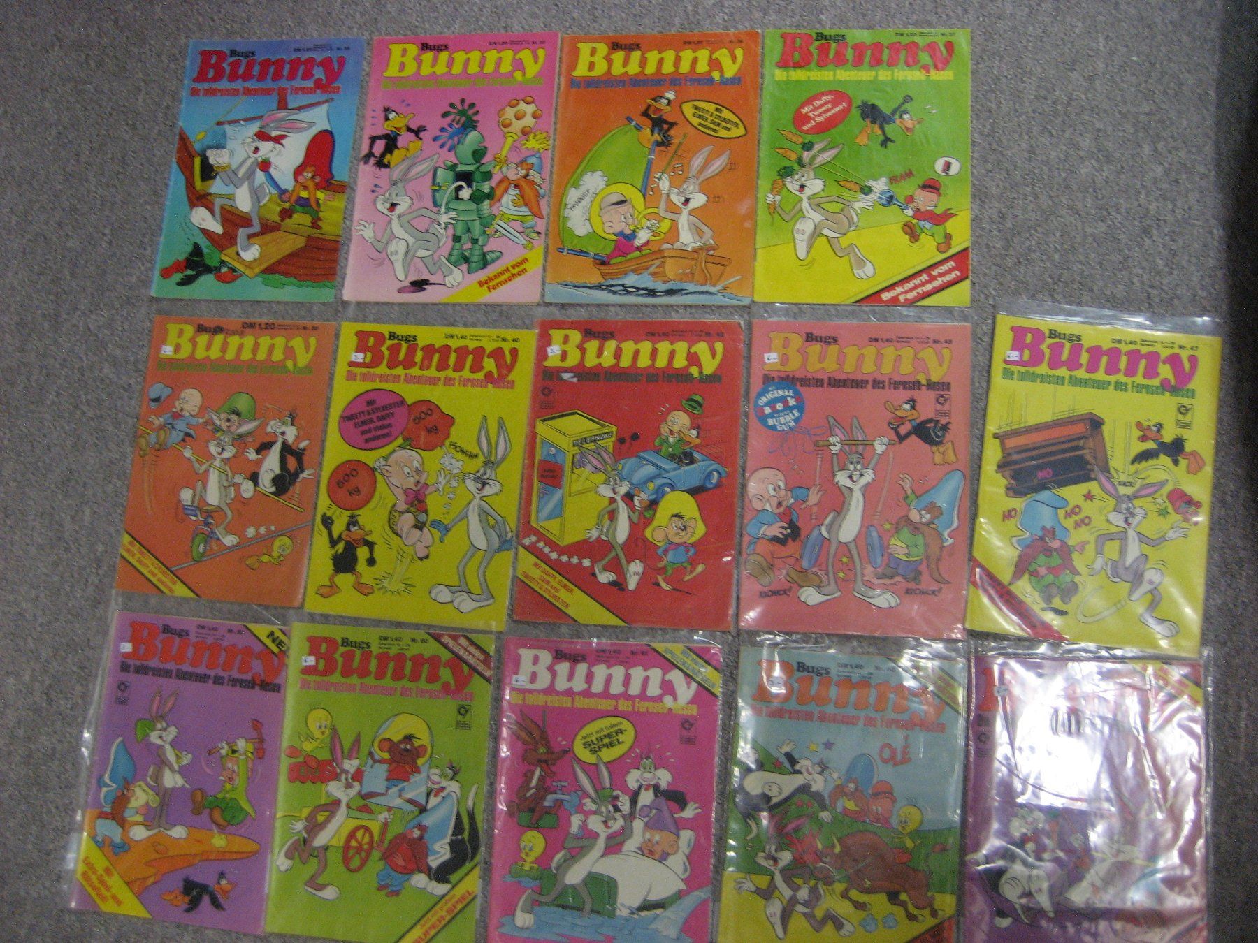 Fumetti: 14 x Bugs Bunny – Usato da Bottighofen venduto da Spiderman61