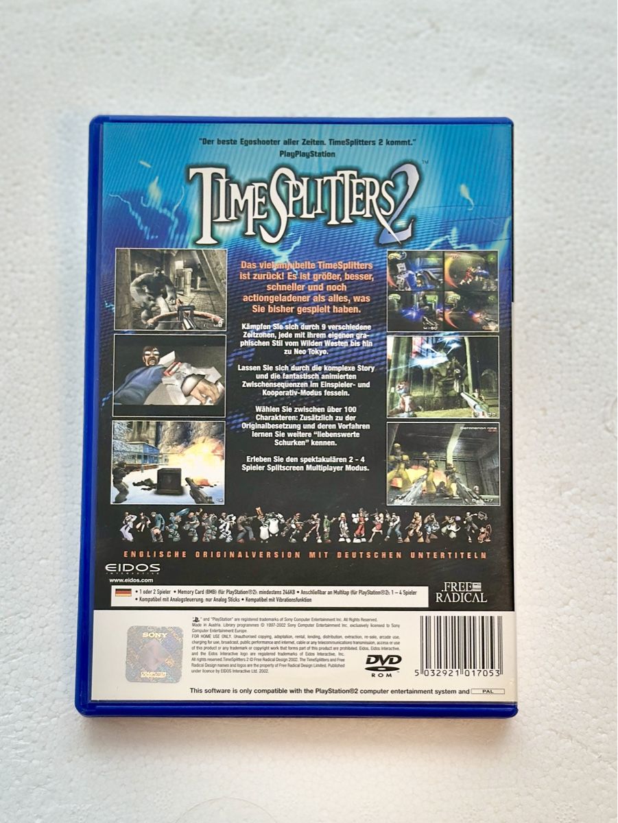 Spiele: Time Splitters 2 – Gebraucht aus Niederrohrdorf von  1