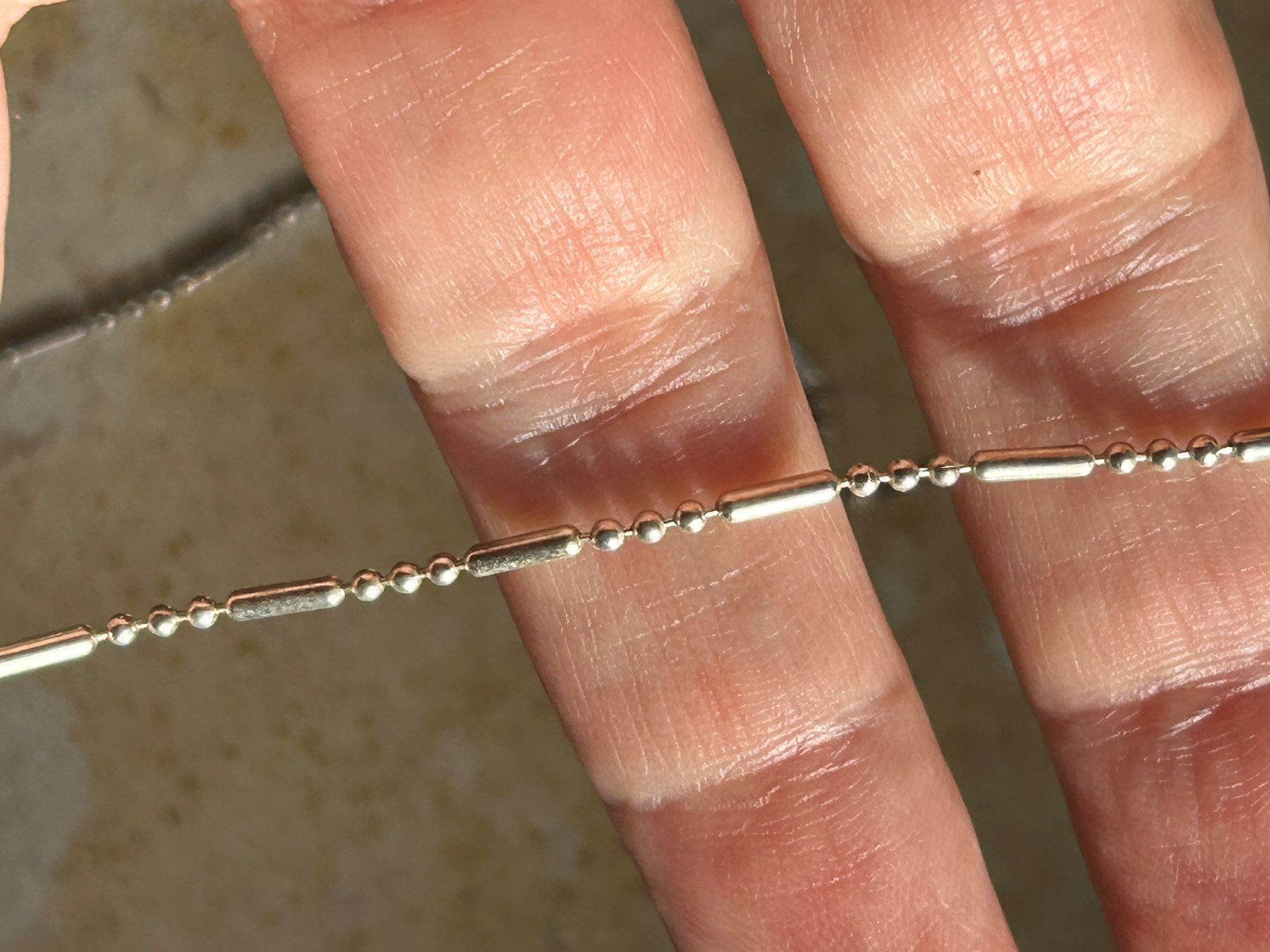 Colliers: Silberkette, neuwertig, filigranes Design – D'occasion à Laufen par belleskulptur 4