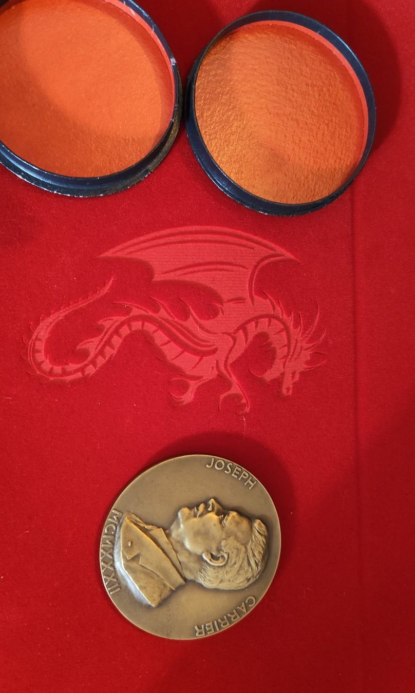 Medaglie: Médaille Bronze - Joseph Carrier 1932 – Usato da St-Léonard venduto da Vicilius 3
