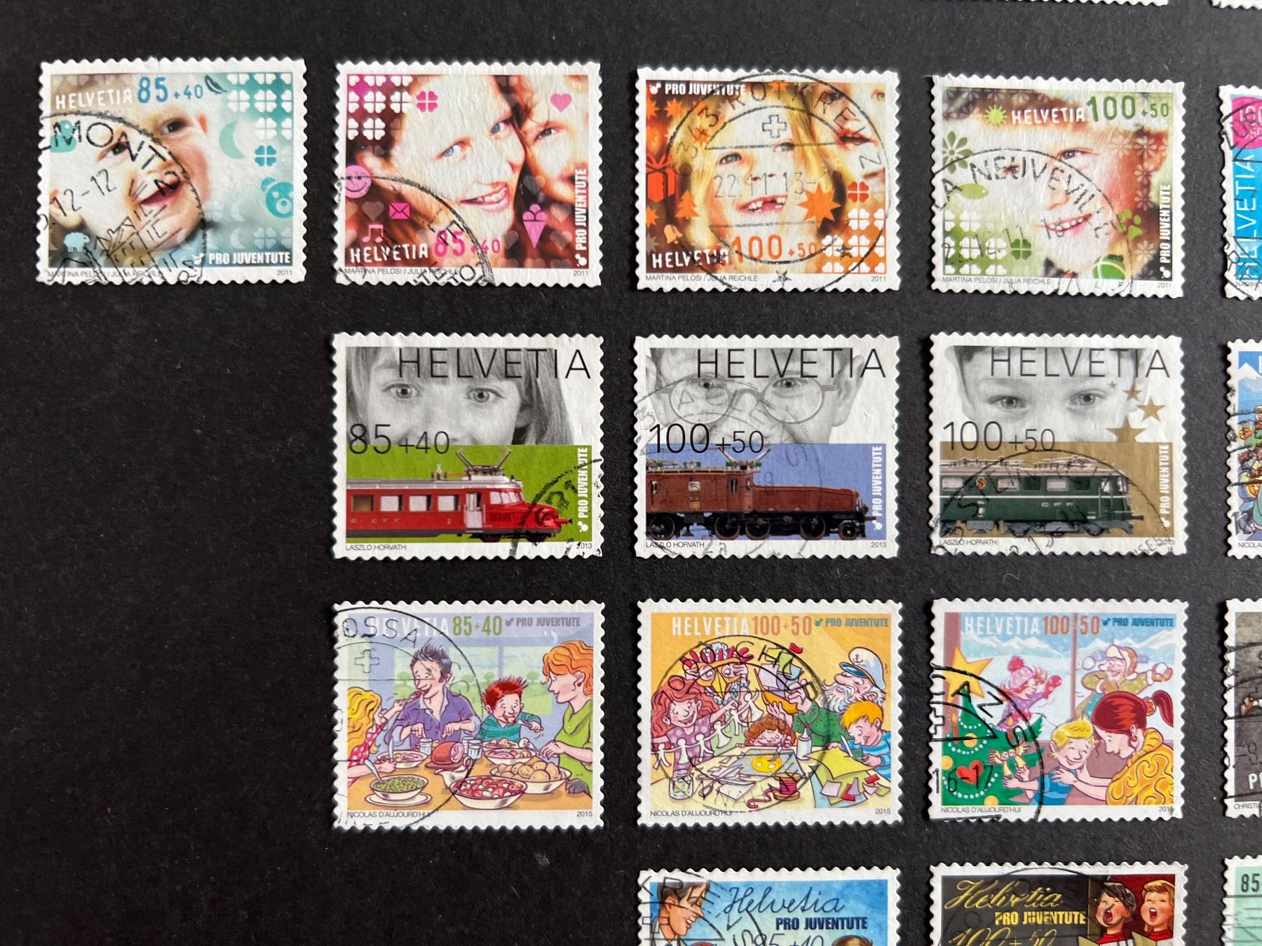 Alle Briefmarken: PJ Sätze von 2000-2022 gestempelt – Gebraucht aus Braunau von Desil2511 3