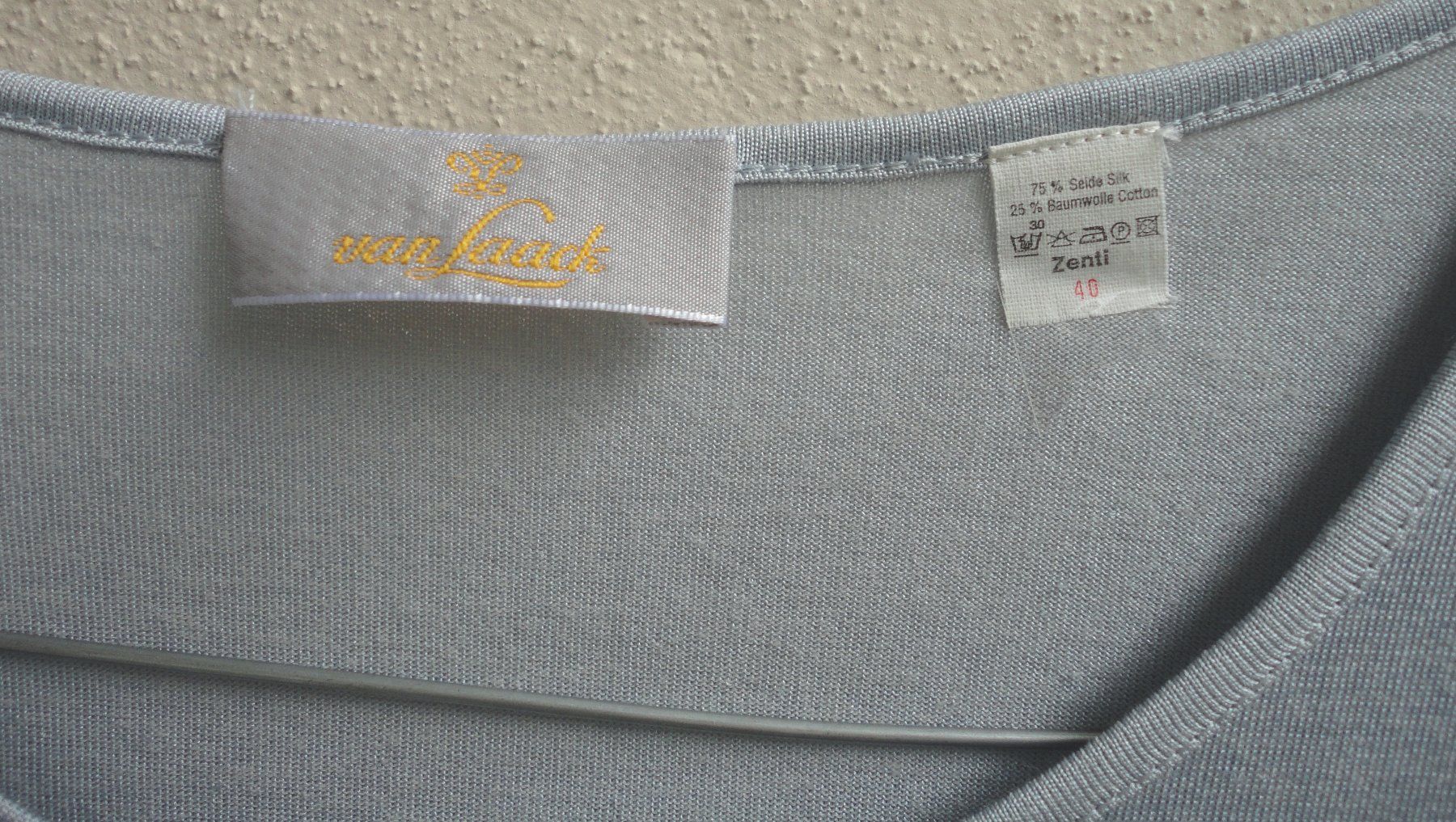 Pullover & Sweatshirts: van Laack Seidenpullover Kurzarm Damen Gr. 40 – Gebraucht aus zürich von parts5060 1