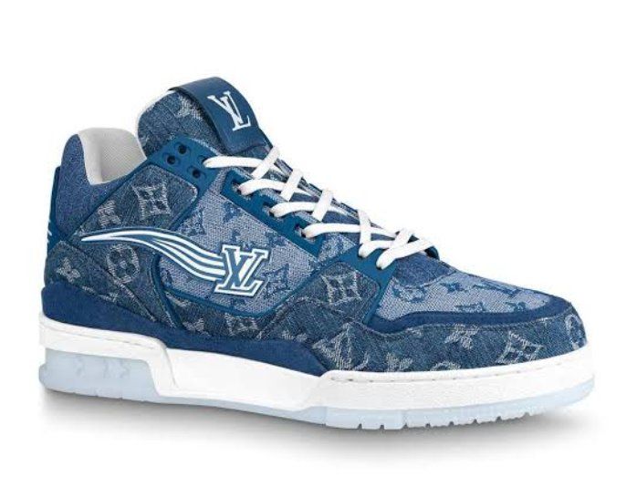 Louis Vuitton Herrenschuhe: LOUIS VUITTON Eclipse Monogramm Low Top Sneakers 42.5 NEUE – Neu (gemäss Beschreibung) aus Kreuzlingen von kruezbiz