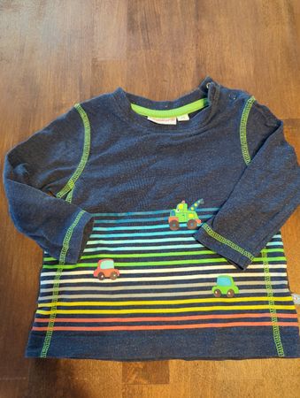 Liegelind Baby Langarmshirt, Grösse 74, Auto Motiv, Top!