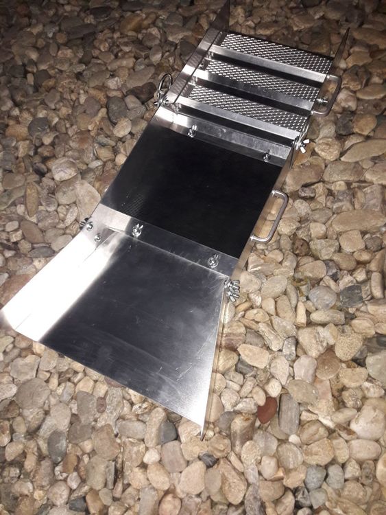 Bewinner Faltbare Goldwaschrinne Aus Aluminiumlegie Produktbild-Vorschau 3
