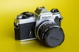 Nikon FE with Nikkor ai 35mm f2 lens
