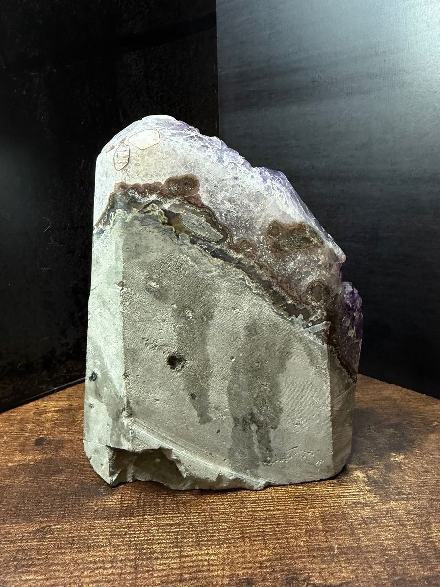 Minerali & Pietre curative: Amethyst Kristall - Druse mit Calcit – Nuovo (secondo la descrizione) da safenwil venduto da Joi3 3